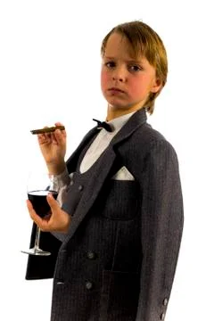 Successful boy 4 Stock Photos