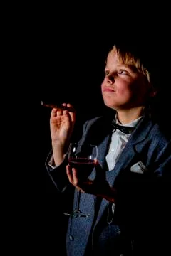 Successful boy Stock Photos