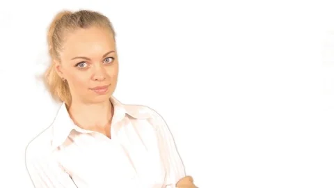 A successful business lady posing for the camera Stock Footage 78482499