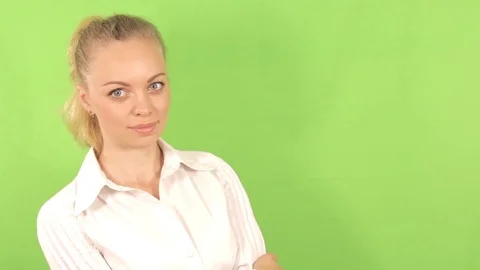A successful business lady posing for the camera Stock Footage 78482792