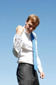 Successful business man Stock Photos
