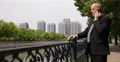 Successful Business People Urban Scene Offices Skyscraper City Center Phone Talk 4k or 4k+ Resolution