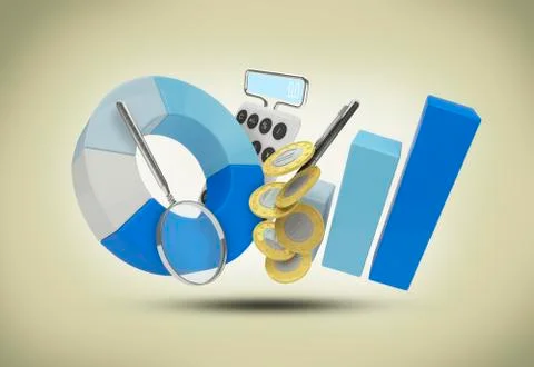 Successful business positive development Illustrazione stock
