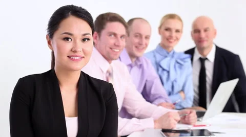 Successful business team Stock Footage 57635125