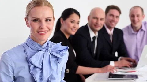 Successful business team Stock Footage 57635165