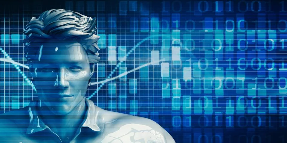 Successful Business By Using Data Analytics Technology イラスト素材