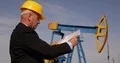 Successful Businessman Checking Blueprint Plans Man Looking Oil Pump Rig Project 4k or 4k+ Resolution