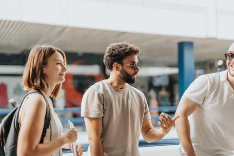 Successful Collaborating Executives Discussing Profitable Marketing Strategies Stock Photos