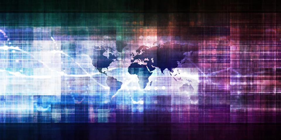 Successful Digital Transformation Stock Illustration
