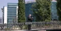 Successful Finance Businessman Calculations Agenda Notes Business Center Bridge 4k or 4k+ Resolution