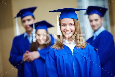 Successful graduate Stock Photos