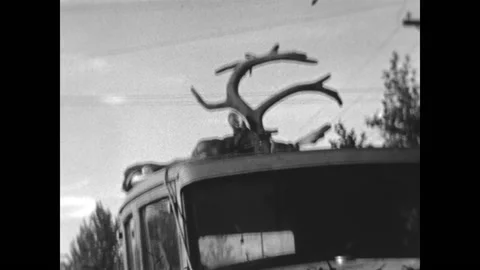 Successful Hunt 1937 Video stock 201308292