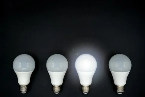 Successful idea, choice, creativity and innovation concept. Stock Photos