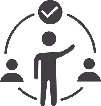 Successful leader Stock Illustration