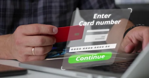 Successful online payment confirmation Stock Footage 319433413