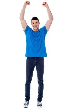 Successful smart young man Fotos Stock