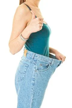 Successful weight loss Stock Photos