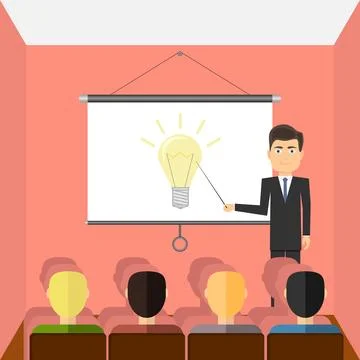 Successful young man Stock Illustration