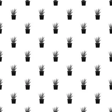 Succulent pattern vector イラスト素材