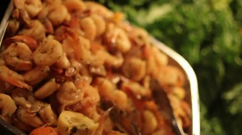 Succulent shrimp Video stock 22156155