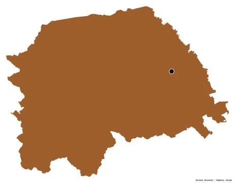 Suceava, county of Romania, on white. Pattern Stock Illustration