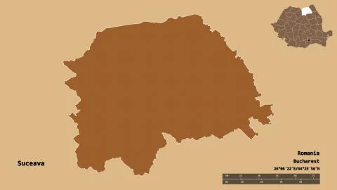 Suceava, county of Romania, zoomed. Pattern Stock Illustration