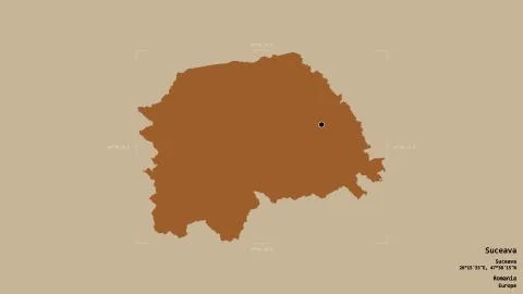 Suceava - Romania. Bounding box. Pattern Stock Illustration