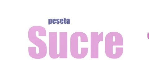 Sucre Word Cloud Animated Isolated On White Stock Footage 103559827