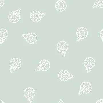 Suction cleaner pool line seamless pattern 스톡 일러스트