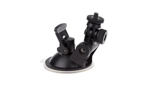 Suction cup mount for camera, gps Foto stock