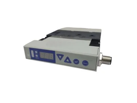 Suction Vacuum controller, part of big machine industrial,selective focus, Stock Photos