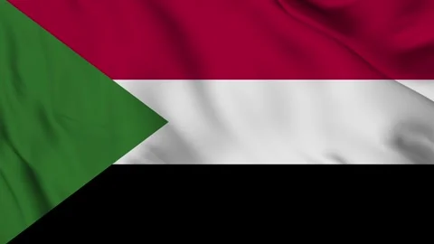 Sudan flag animation for background in 4k. Happy independence day Stock Footage 250369188