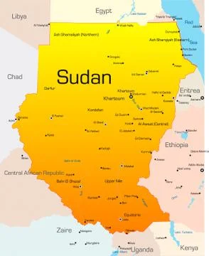 Sudan Stock Illustration