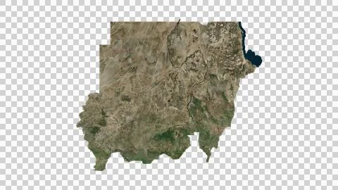Sudan Map Stock Illustration