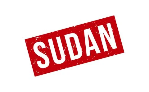Sudan Rubber Stamp Seal Vector Stock Illustration