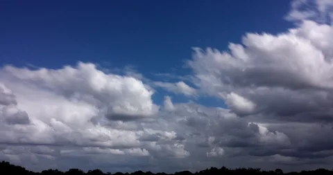 Sudden Thunderstorm Time Lapse (2160p 25fps) Stock Footage 97366334