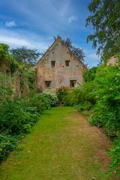 Sudeley Castle Tithe Barn in England Stock Photos