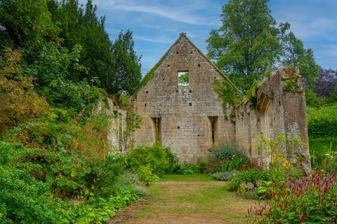 Sudeley Castle Tithe Barn in England Stock Photos