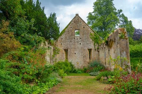 Sudeley Castle Tithe Barn in England Stock Photos