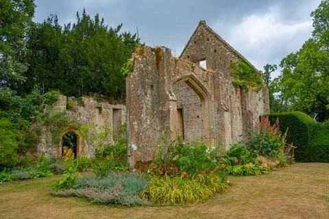 Sudeley Castle Tithe Barn in England Stock Photos