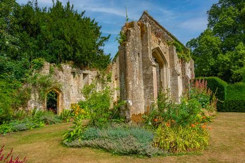 Sudeley Castle Tithe Barn in England Stock Photos