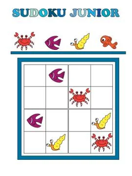 Sudoku junior Stock Illustration
