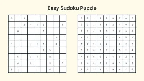 Sudoku Puzzle Stock Illustration