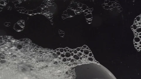 Suds Bobbing Up and Down Video stock 75863222