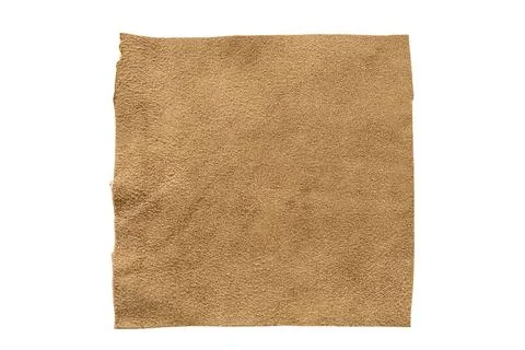 Suede patch isolated Stock Photos