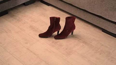 SUEDE SHOES Stock Footage 155070966