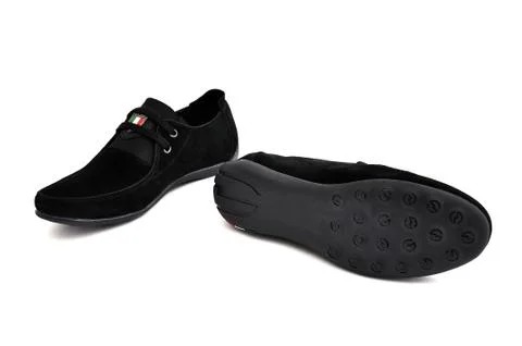 Suede shoes Stock Photos