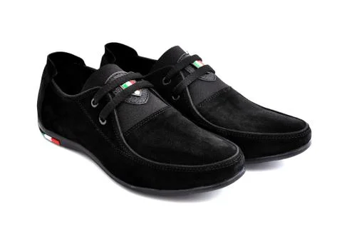 Suede shoes Foto stock