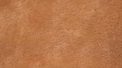 Suede texture background close up. Brown suede leather surface backdrop Stock Footage 340610852