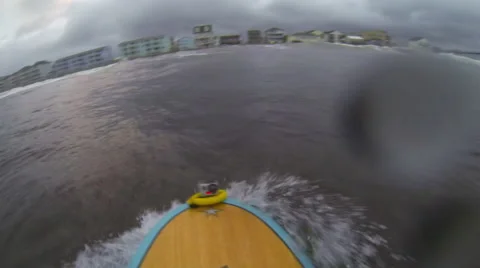Sufer wipes out Stock Footage 42543707